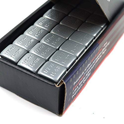CKAuto 1/2oz, 0.5oz Adhesive Stick On Wheel Weights, OE Quality