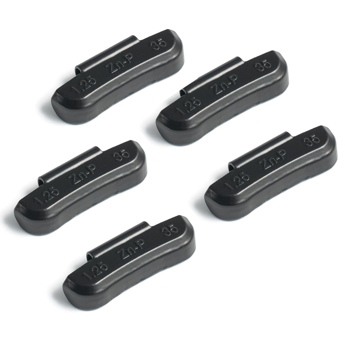 CKAuto P Series Zinc Clip on Wheel Weights Assortment, Fit for Steel Wheel
