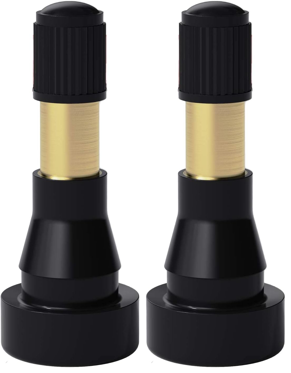 CKAuto TR600HP High Pressure Brass Rubber Snap-in Tire Valve Stem (50pcs/Bag)