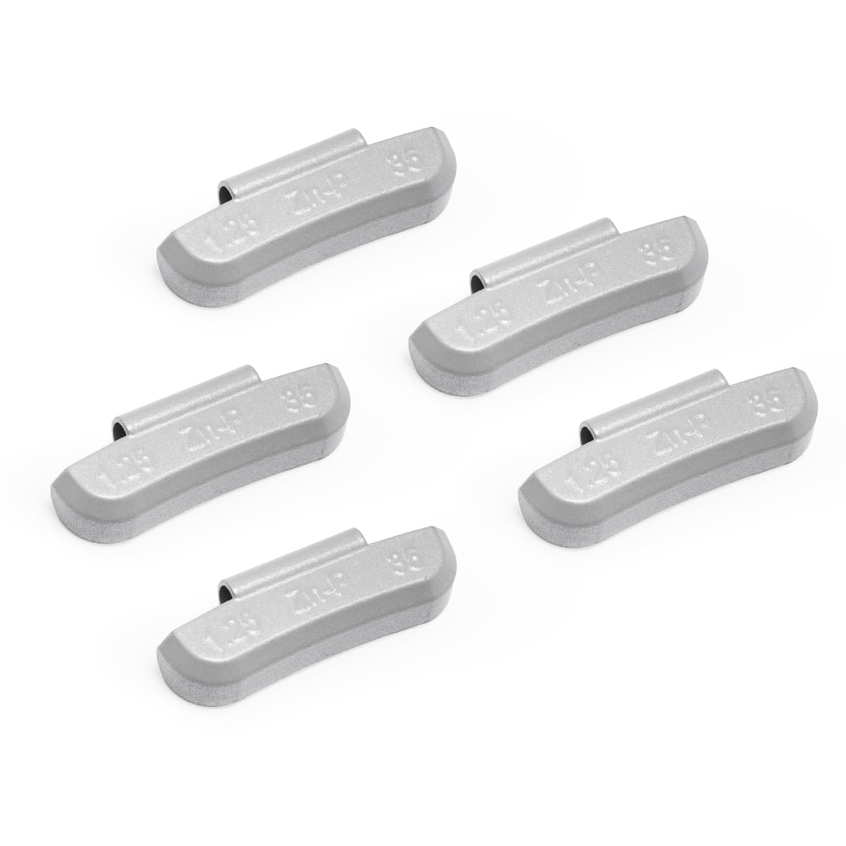 CKAuto P Series Zinc Clip on Wheel Weights Assortment, Fit for Steel Wheel