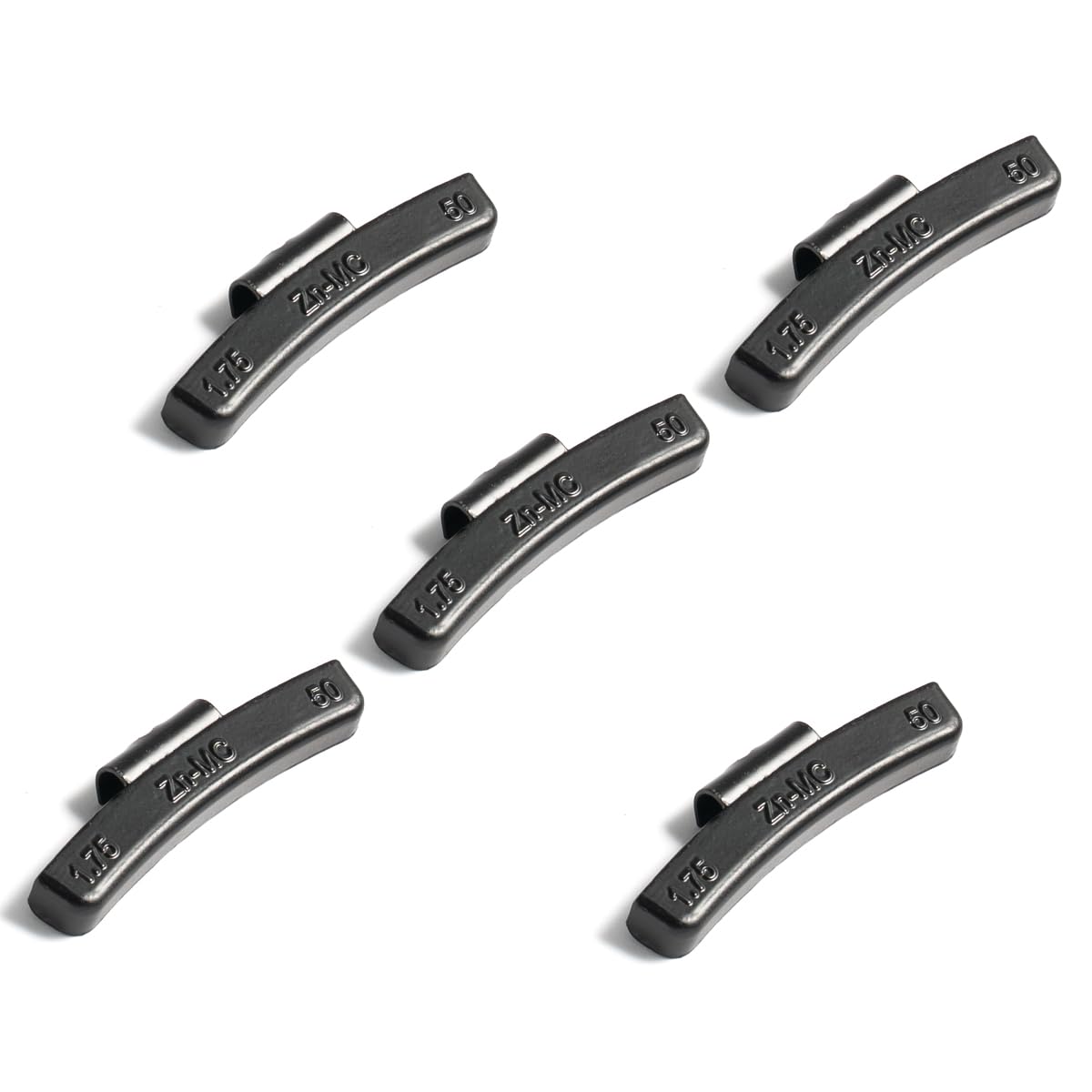 CKAuto MC Style Zinc Clip on Wheel Weights, Coated, suitable for Aluminum Rims