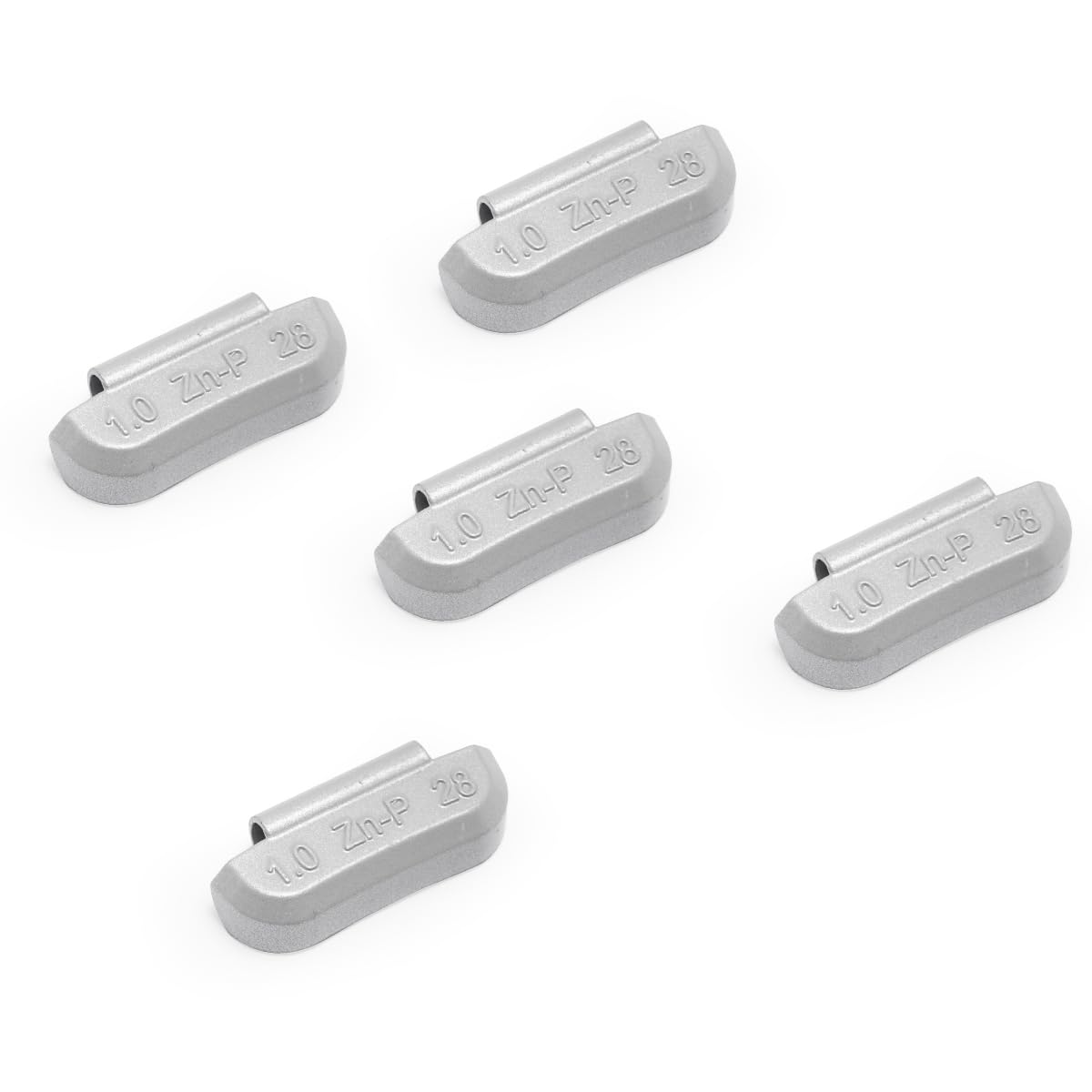 CKAuto P Series Zinc Clip on Wheel Weights Assortment, Fit for Steel Wheel