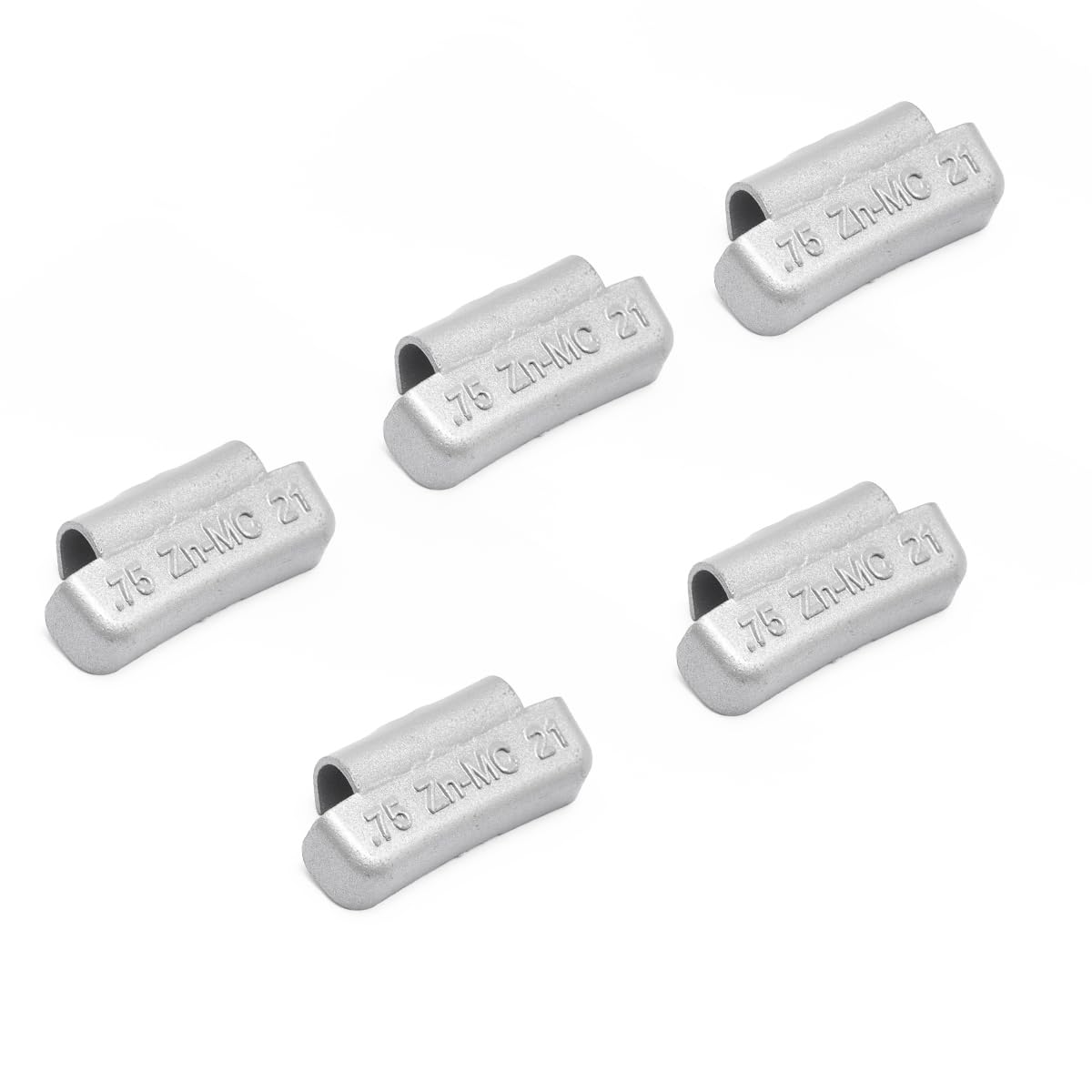 CKAuto MC Style Zinc Clip on Wheel Weights, Coated, suitable for Aluminum Rims