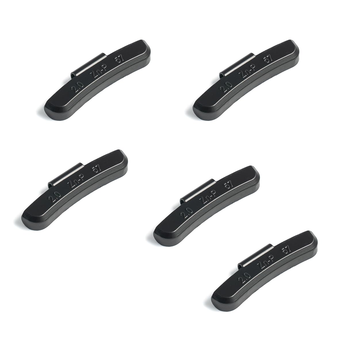 CKAuto P Series Zinc Clip on Wheel Weights Assortment, Fit for Steel Wheel
