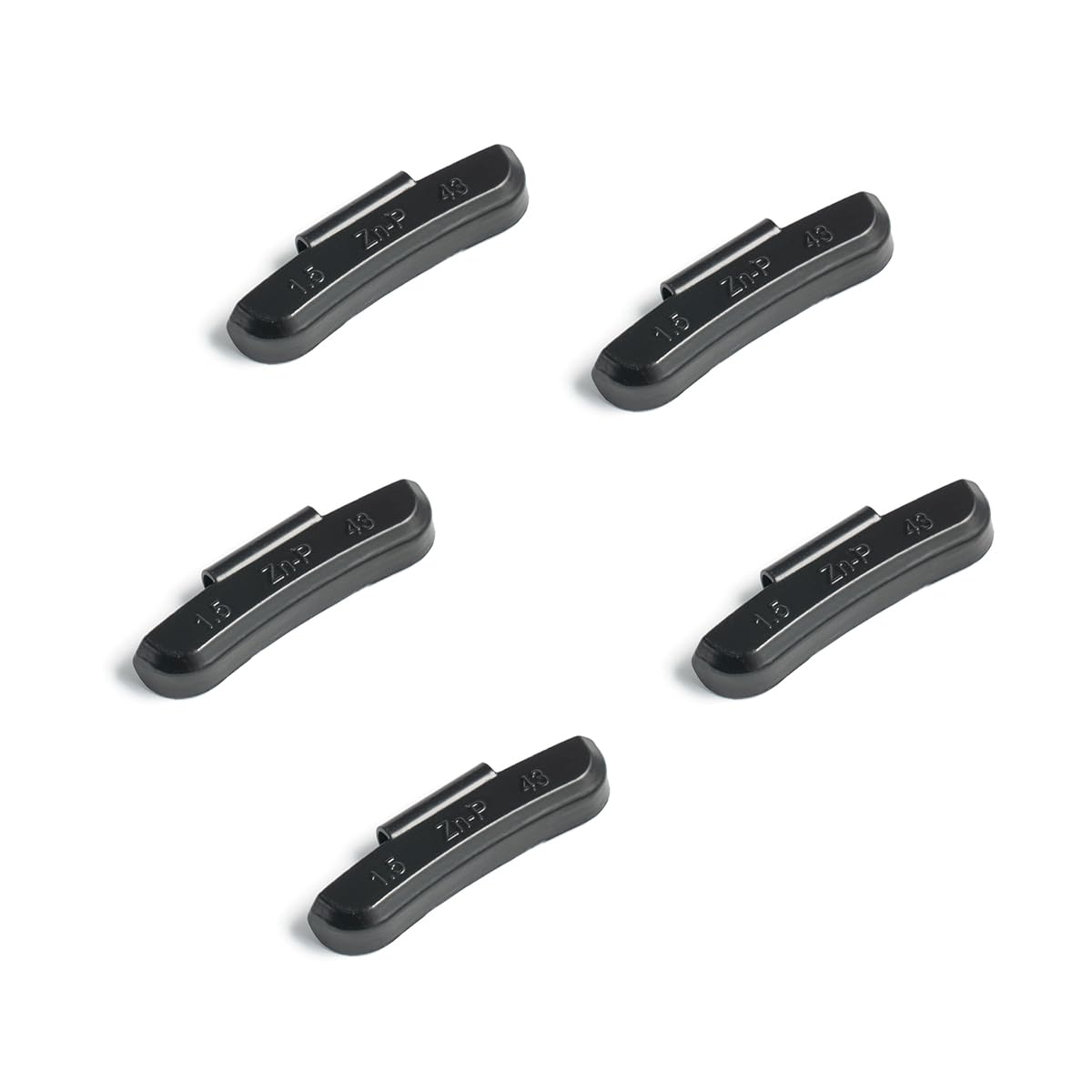 CKAuto P Series Zinc Clip on Wheel Weights Assortment, Fit for Steel Wheel