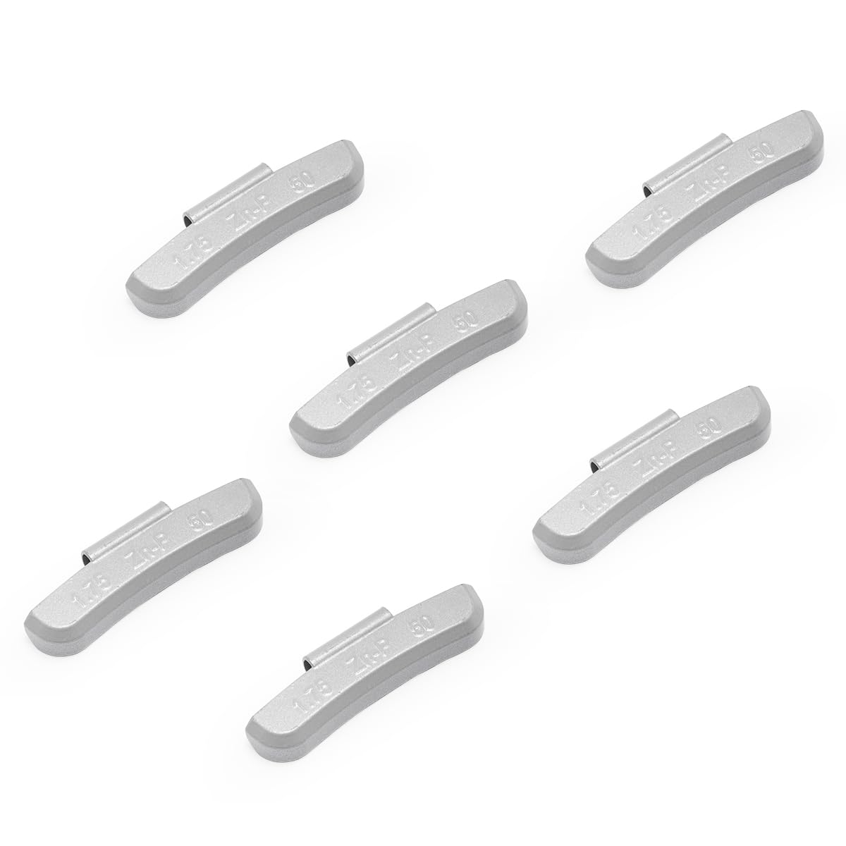 CKAuto P Series Zinc Clip on Wheel Weights Assortment, Fit for Steel Wheel