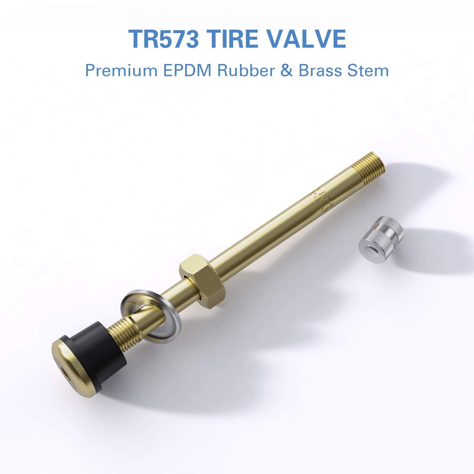 CKAuto Brass Commercial Valve Stems for Rim Φ.625"