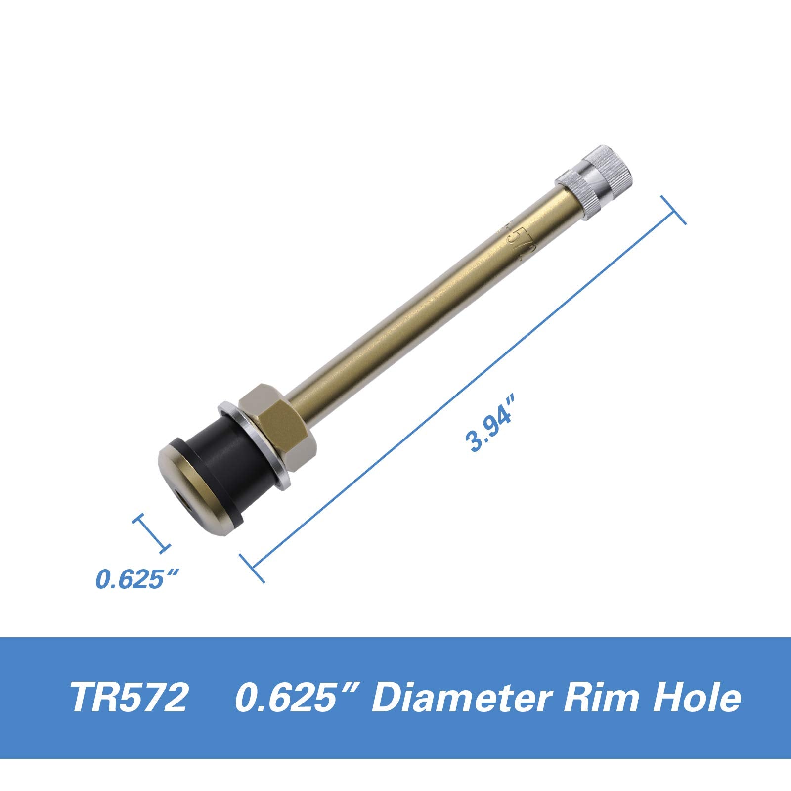 CKAuto Brass Commercial Valve Stems for Rim Φ.625"