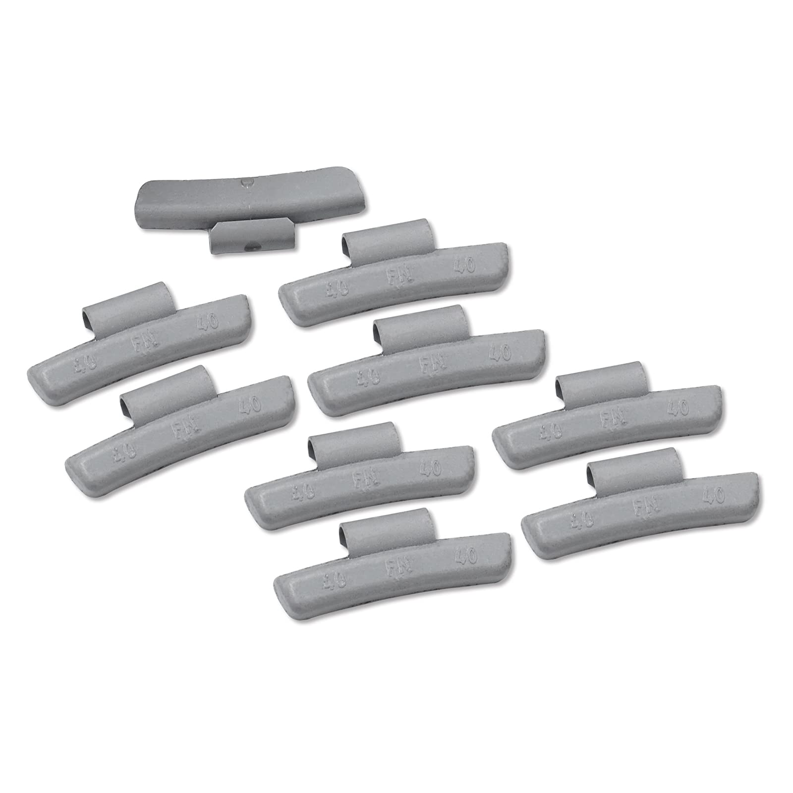 CKAuto FN Series Coated Lead Clip On Wheel Weights, 25pcs/Box