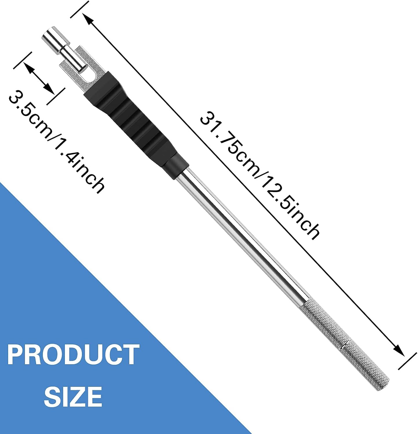 CKAuto Valve Stem Puller/Installer with Rubber Boot