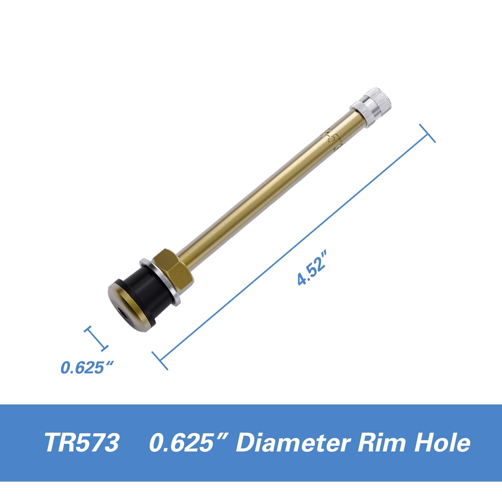 CKAuto Brass Commercial Valve Stems for Rim Φ.625"