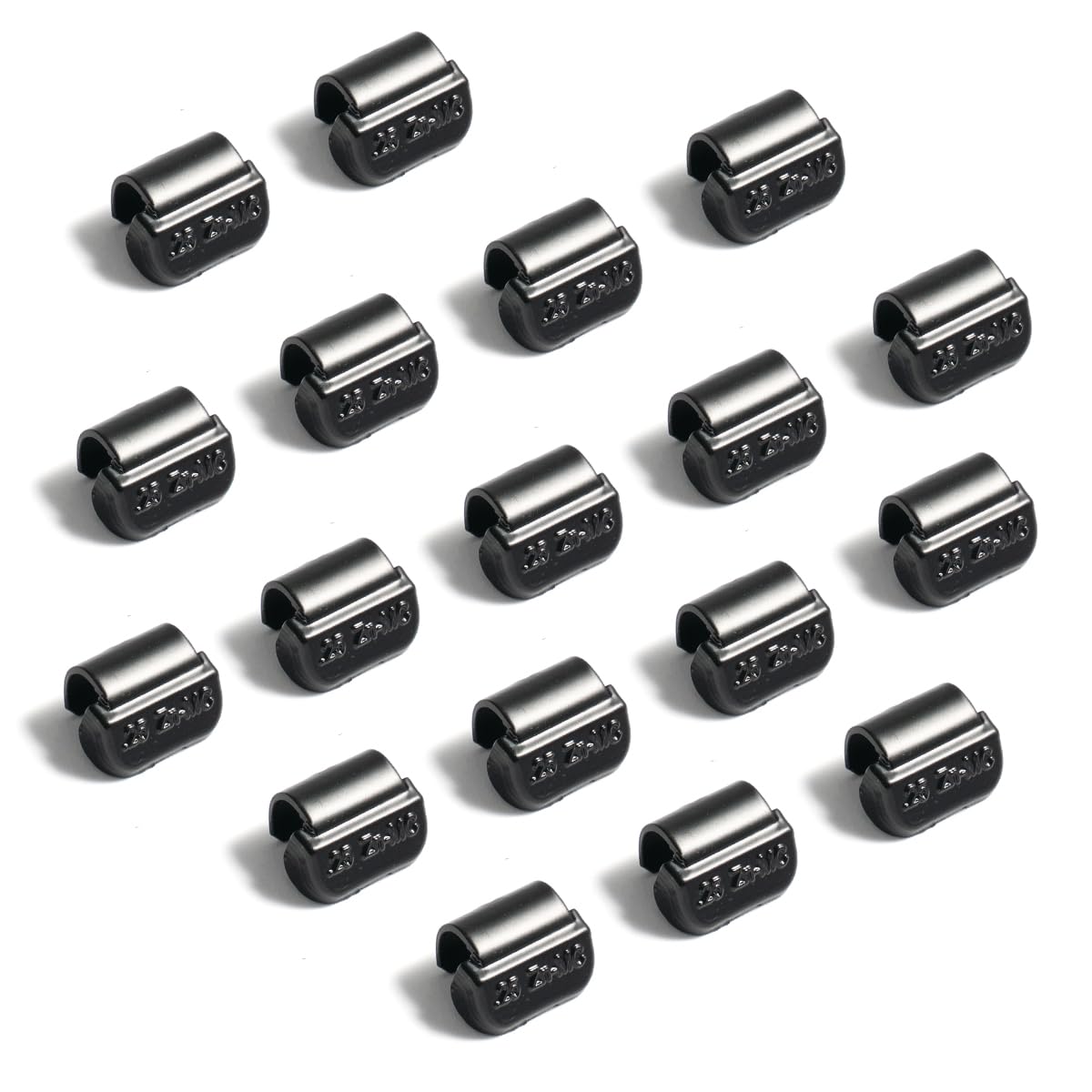CKAuto MC Style Zinc Clip on Wheel Weights, Coated, suitable for Aluminum Rims