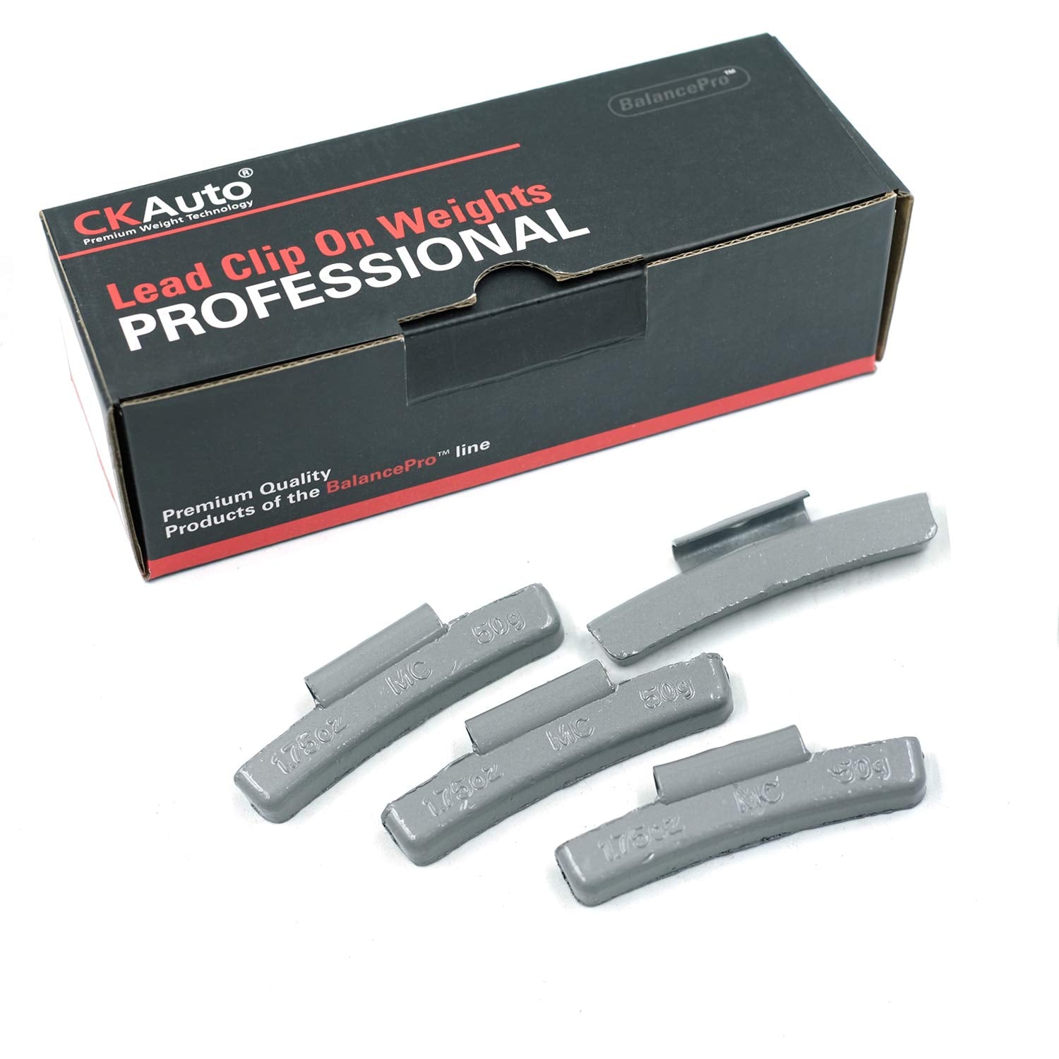 CKAuto MC-Series Coated Lead Clip on Wheel Weight Assortments