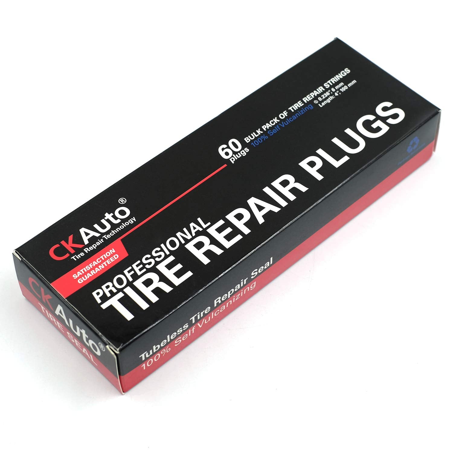 CKAuto Tire Repair Strings, Automotive Tool Tire Repair Plugs for Tubeless Off-Road Tires Car, Bike, ATV, UTV, Wheelbarrow, Mower