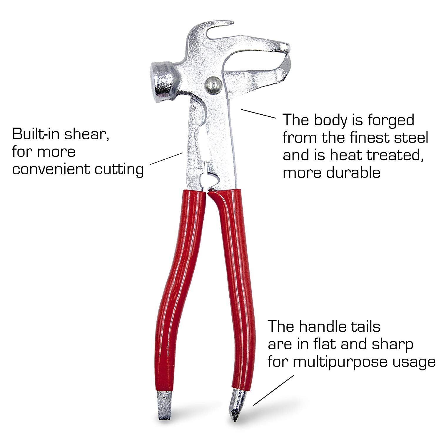 CKAuto Wheel Balancing Weight Plier Hammer Tool, Wheel Weights Clip On