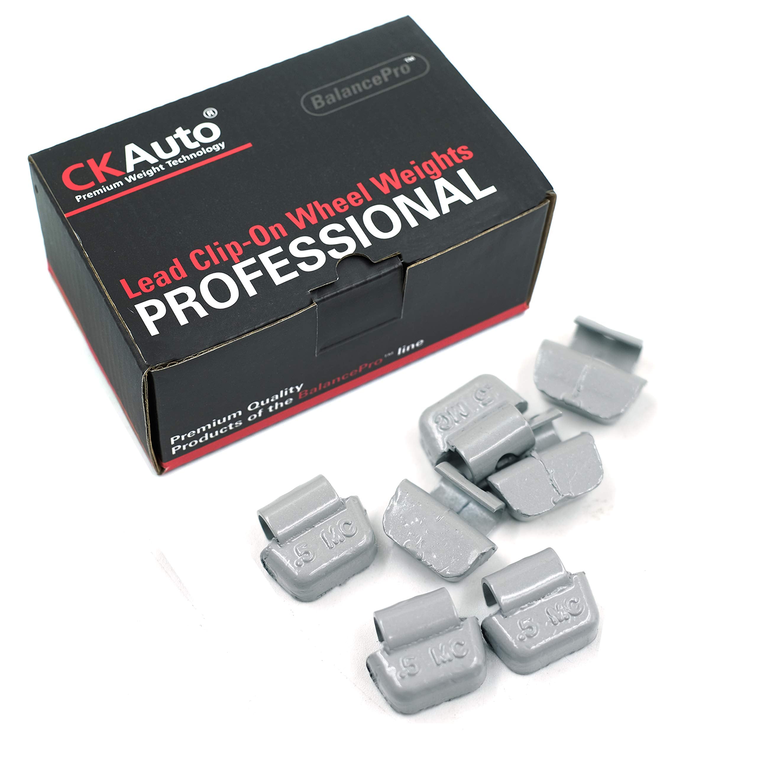 CKAuto MC-Series Coated Lead Clip on Wheel Weight Assortments