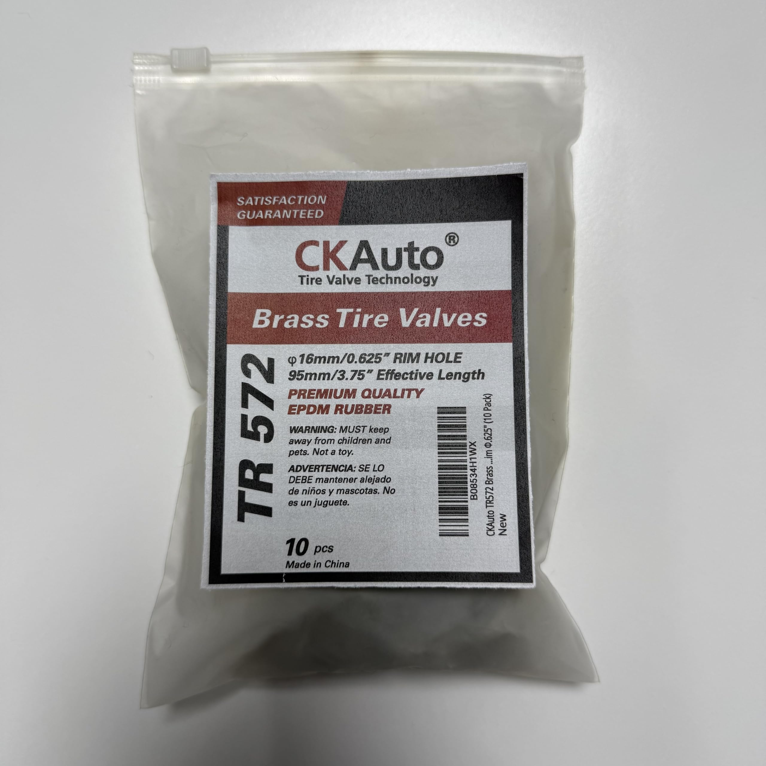 CKAuto Brass Commercial Valve Stems for Rim Φ.625"